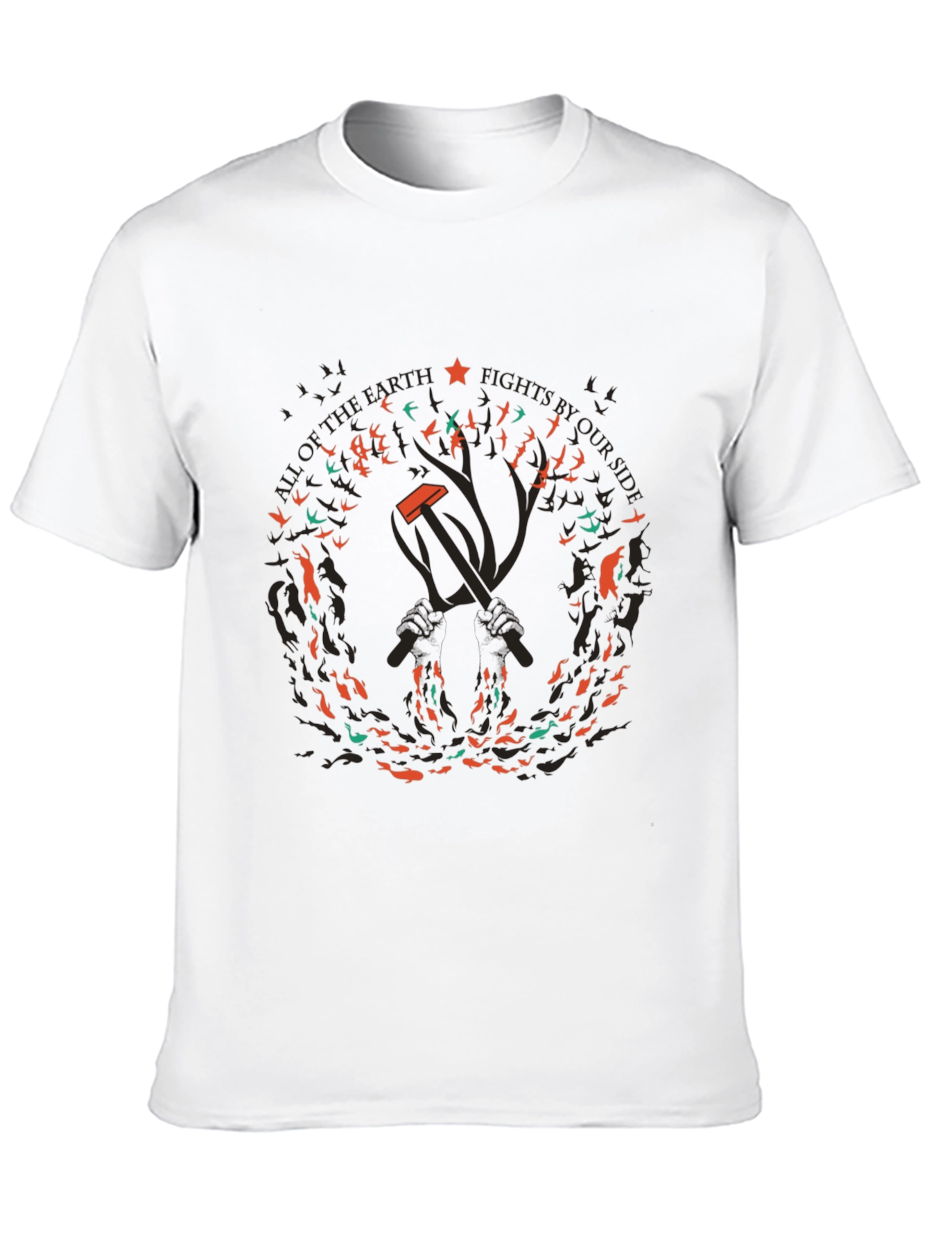 Political Graphic T-Shirt - Hammer & Sickle