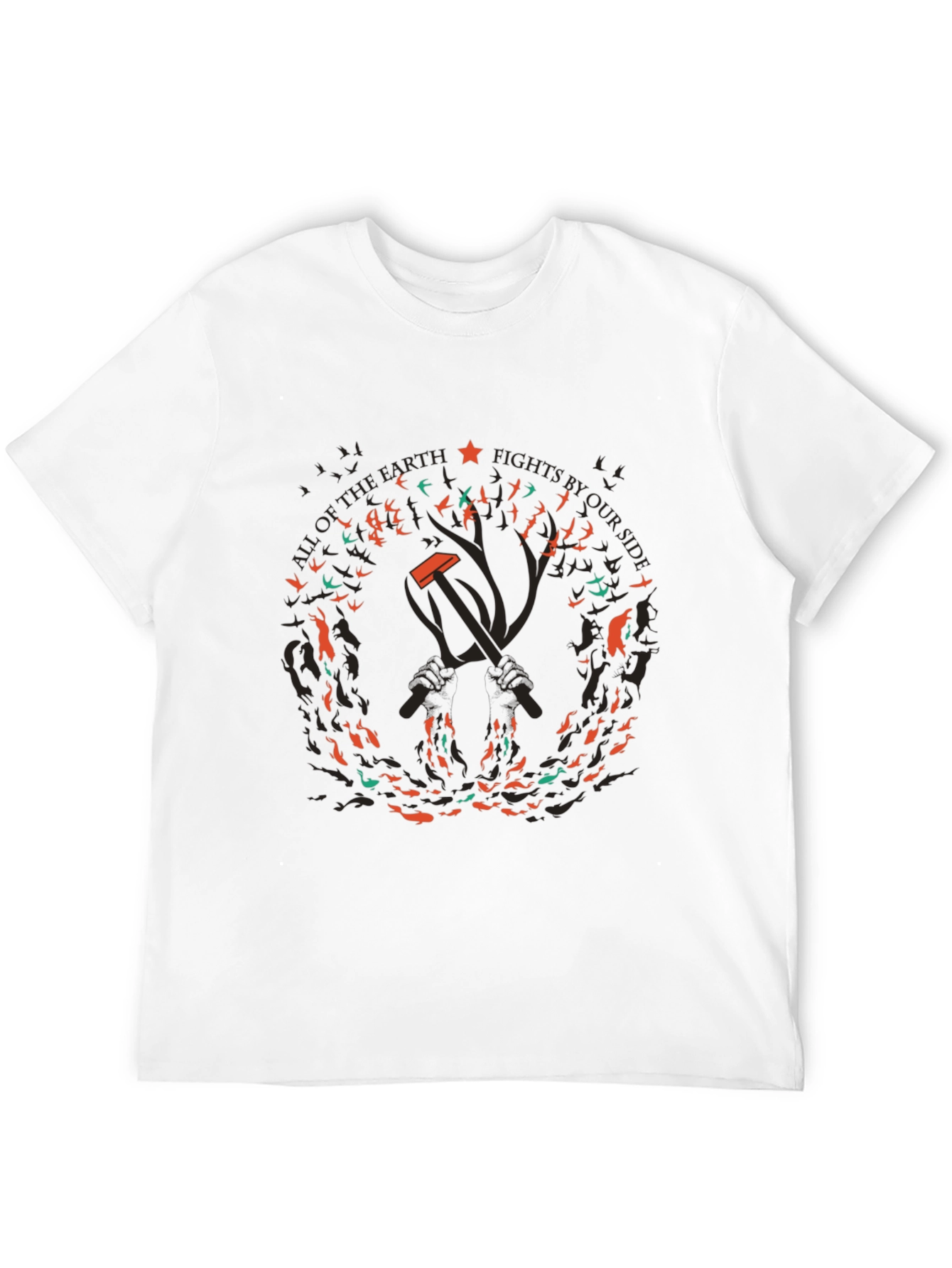 Political Graphic T-Shirt - Hammer & Sickle