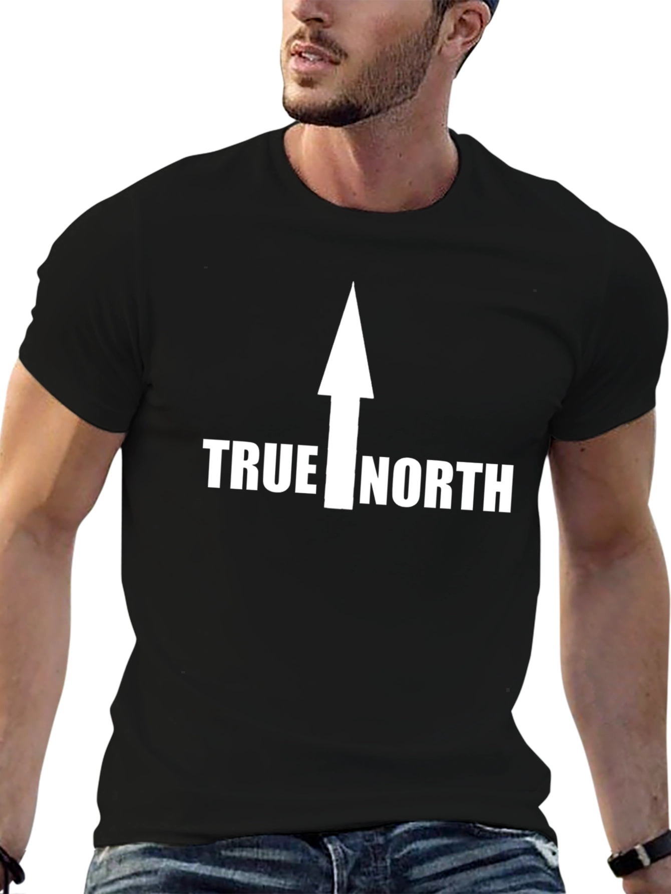 True North Graphic Tee - Compass Arrow T-Shirt