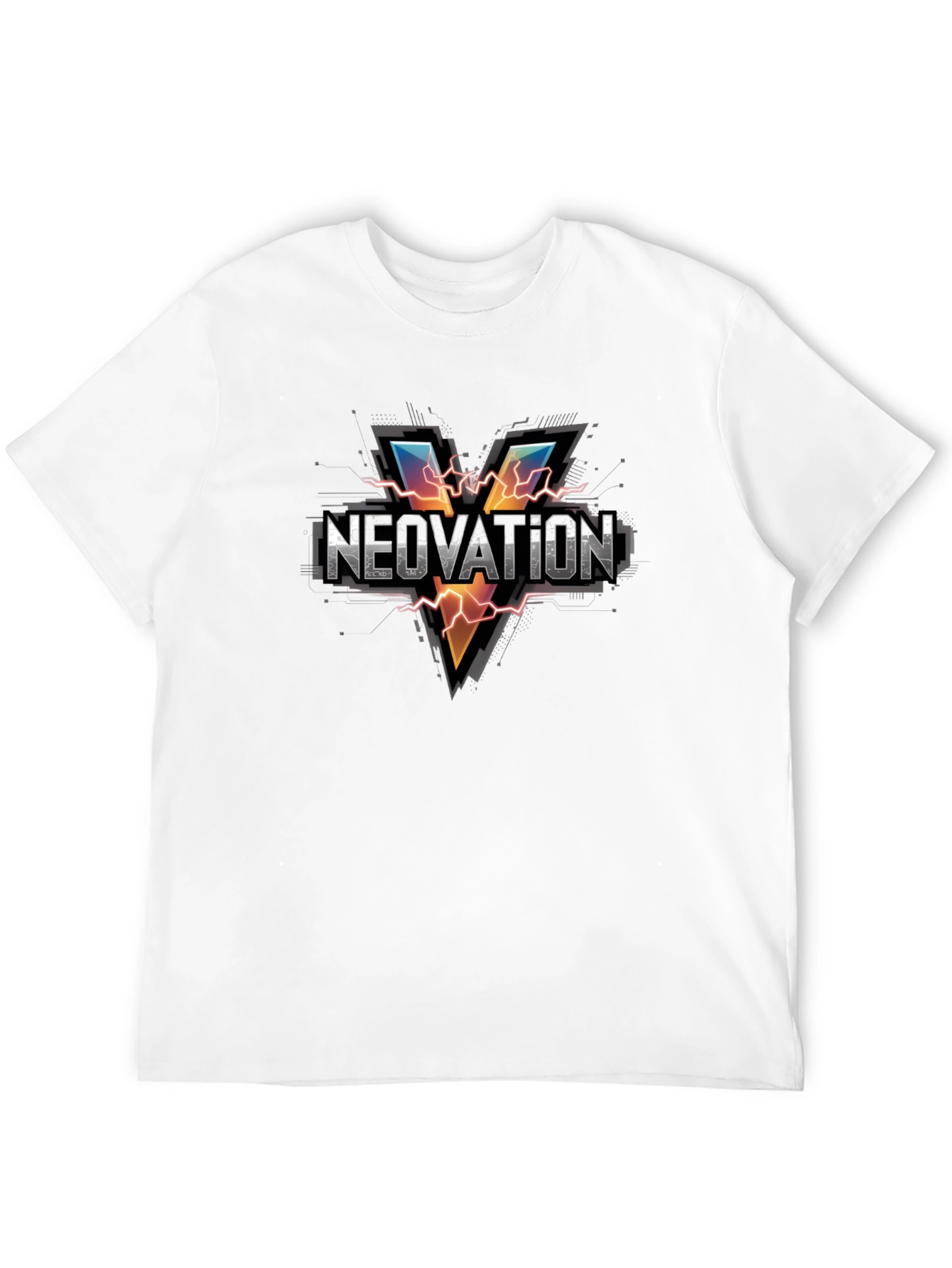 Neovation Graphic T-Shirt - Modern V-Design Tee