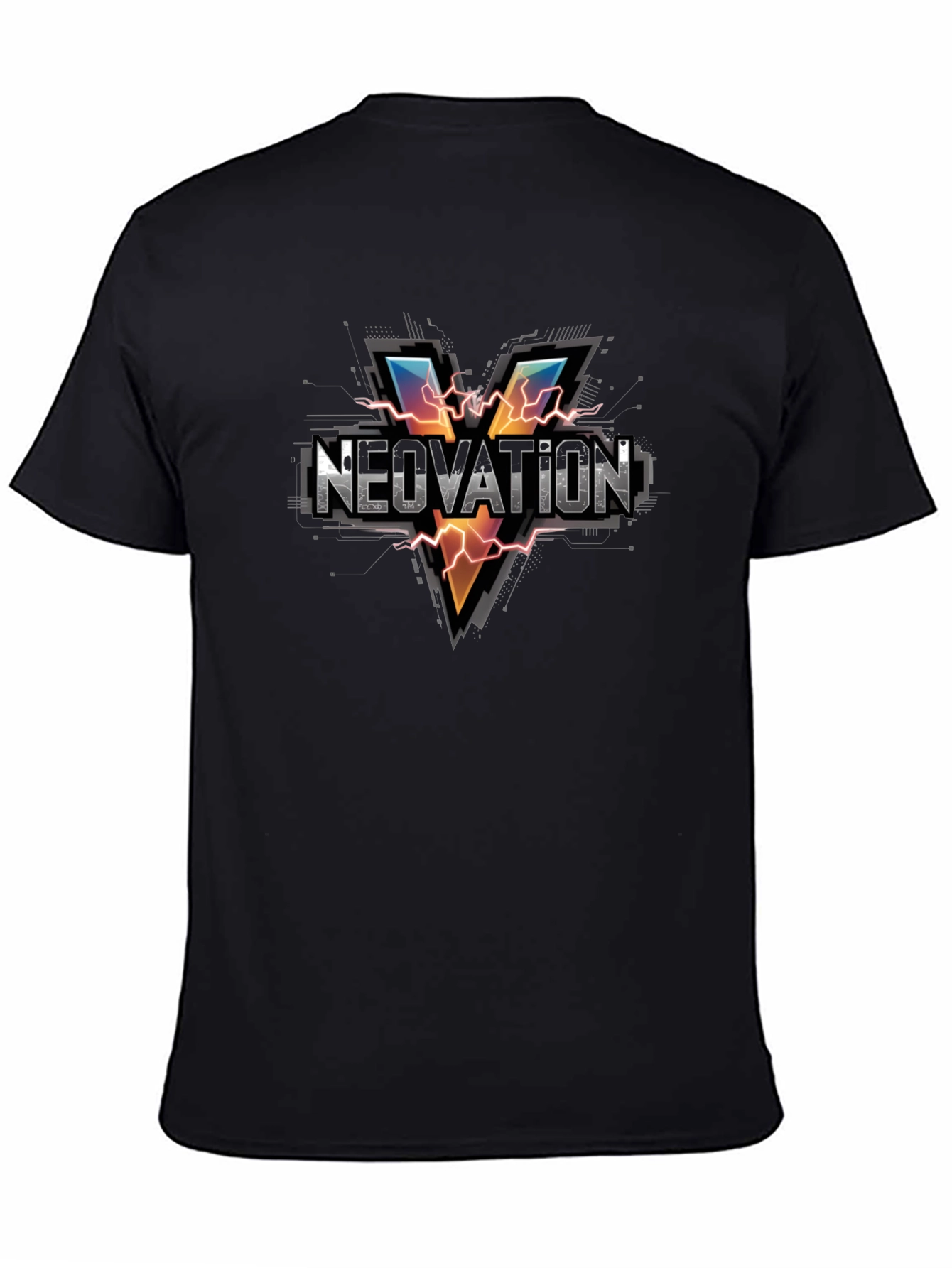 Neovation Graphic T-Shirt - Modern V-Design Tee