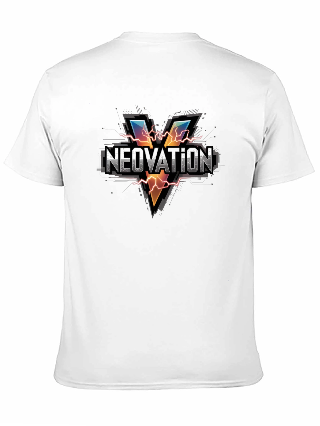 Neovation Graphic T-Shirt - Modern V-Design Tee