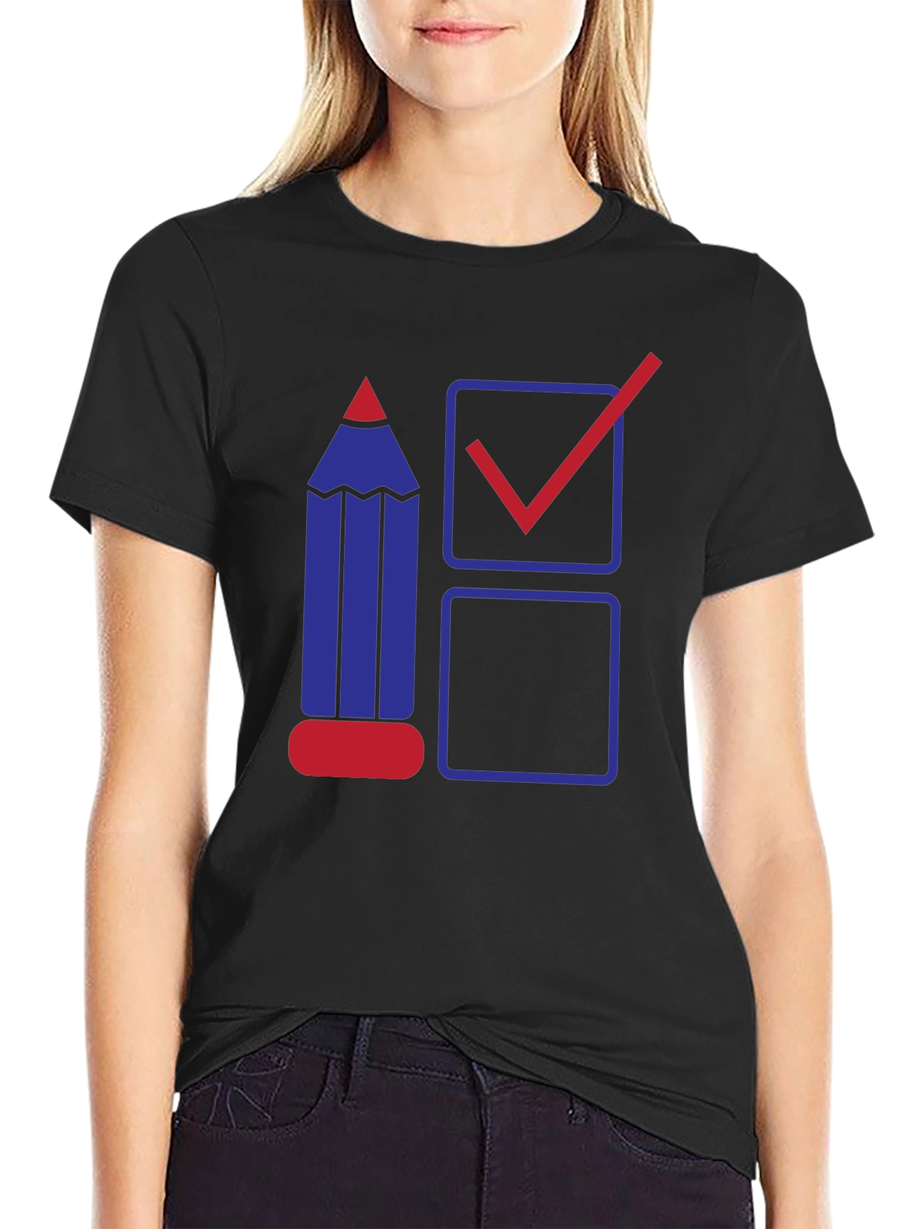 Vote with a Pencil Graphic Tee