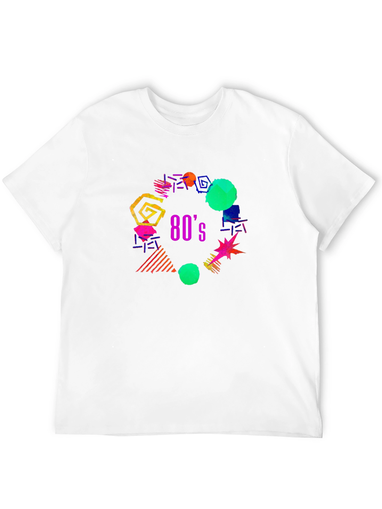 Retro 80s Graphic Print Tee