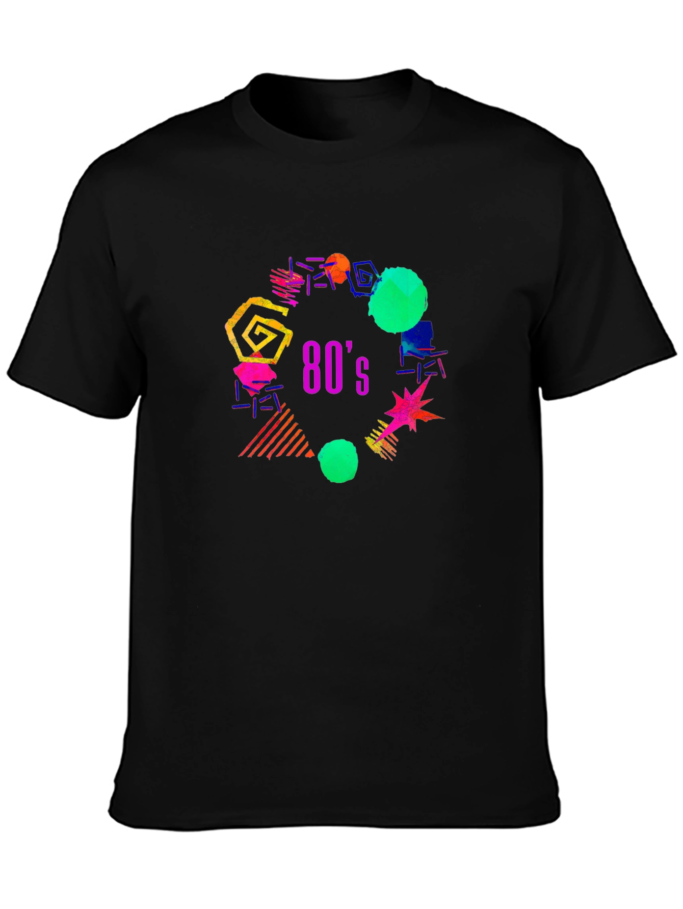 Retro 80s Graphic Print Tee
