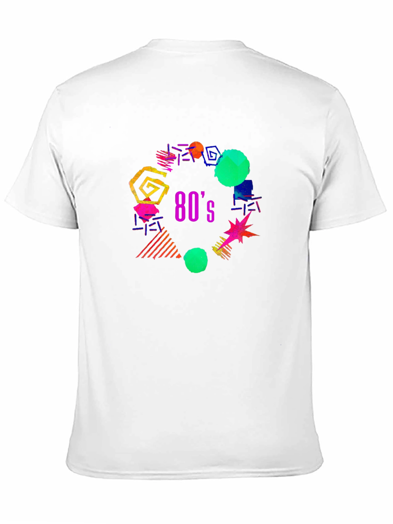 Retro 80s Graphic Print Tee