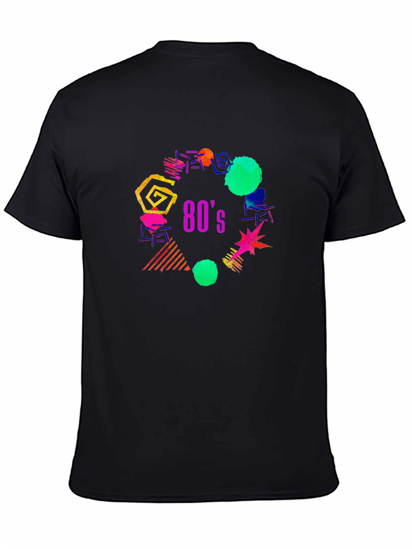 Retro 80s Graphic Print Tee
