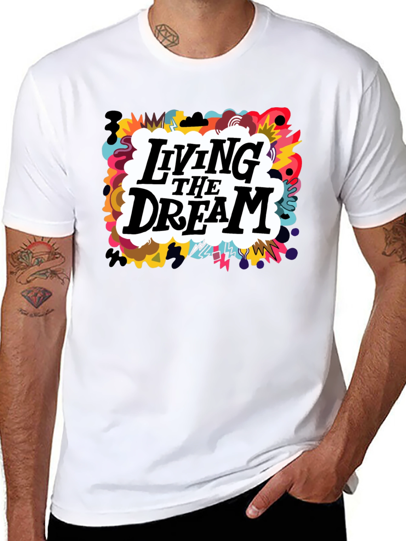 Living the Dream Graphic T-Shirt
