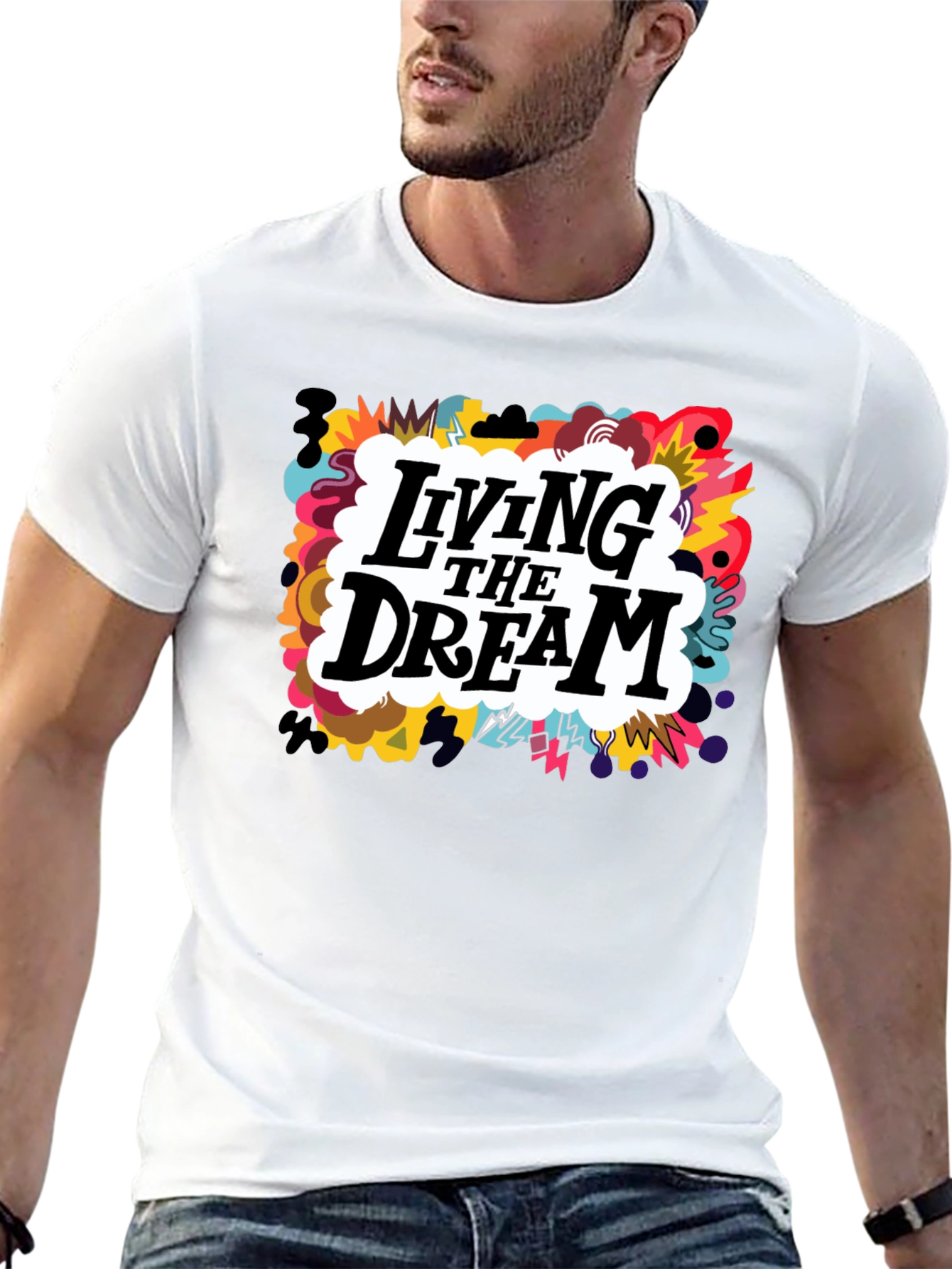 Living the Dream Graphic T-Shirt