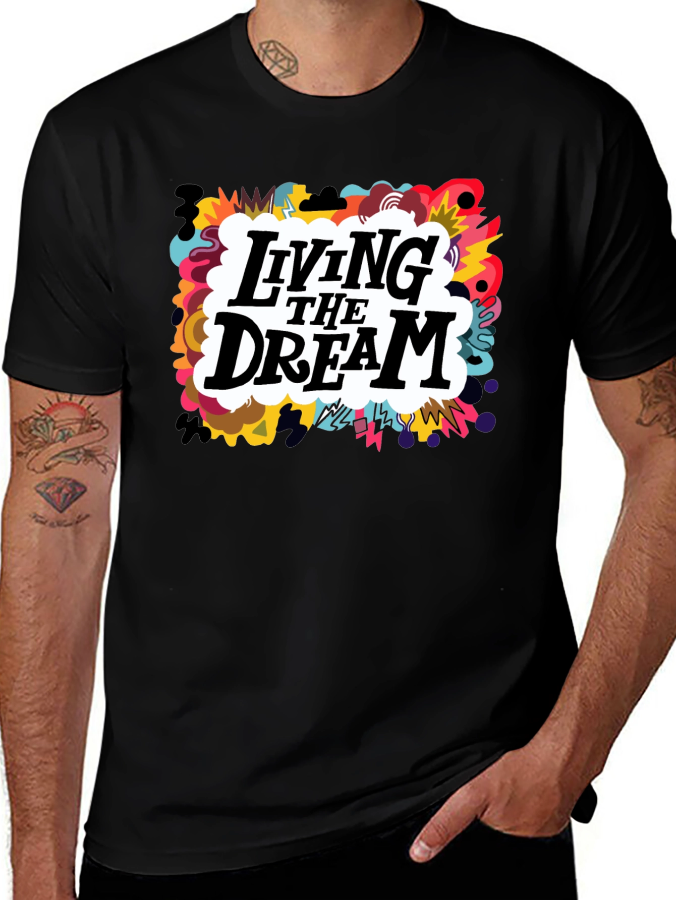 Living the Dream Graphic T-Shirt