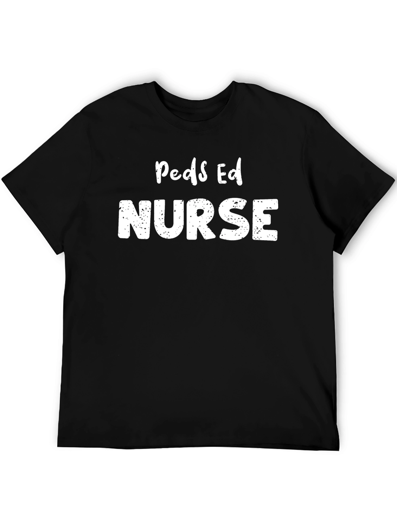 Peds Ed Nurse T-Shirt - Black