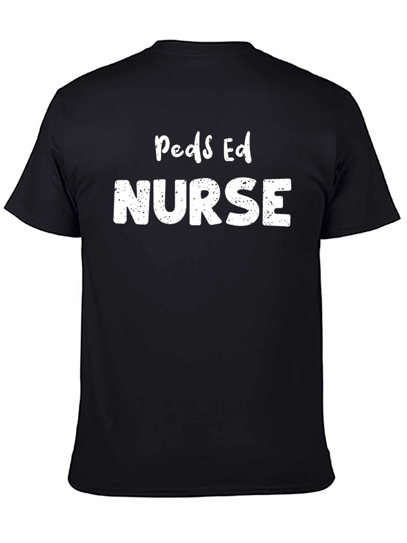Peds Ed Nurse T-Shirt - Black