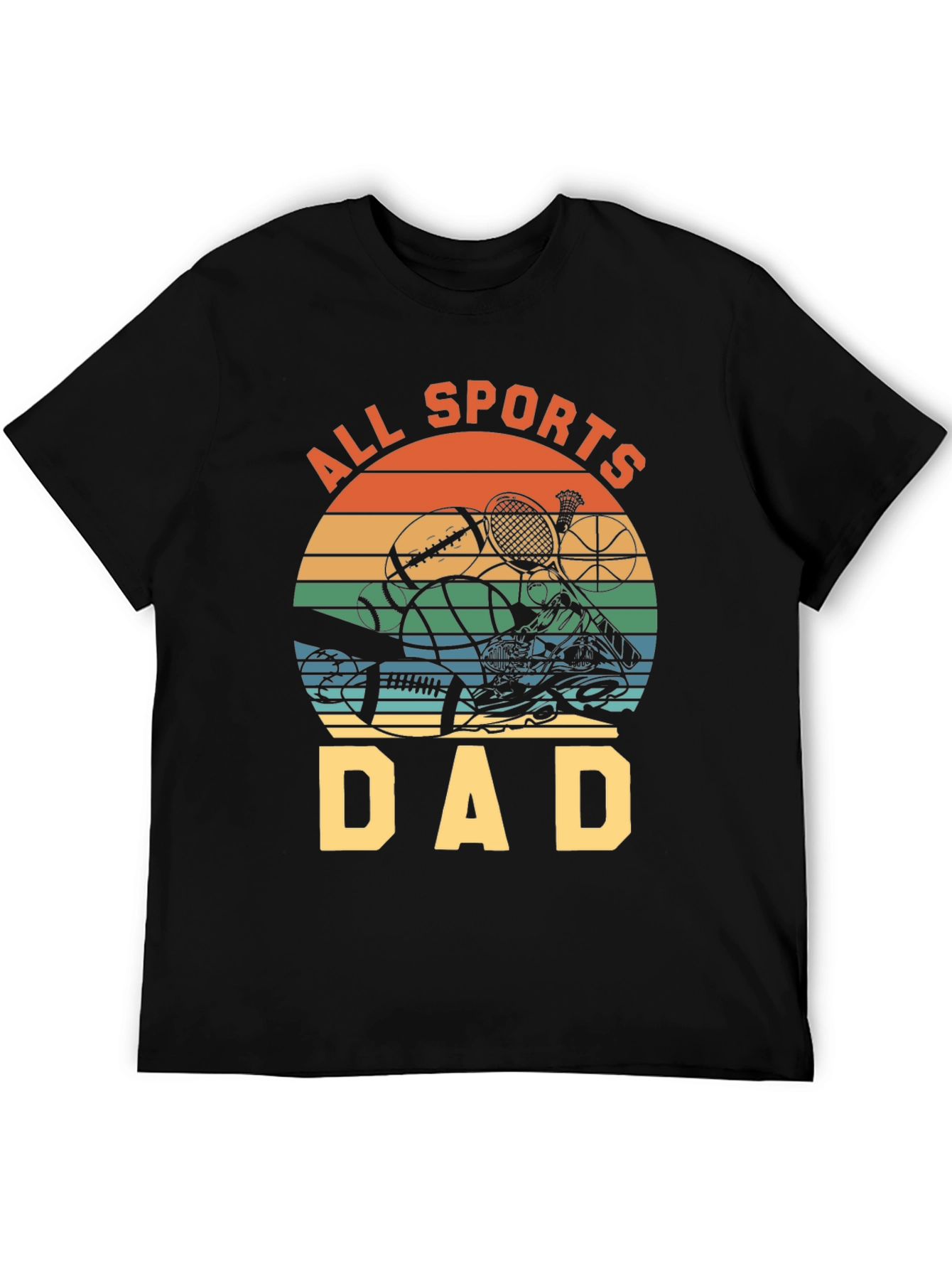 All Sports Dad Graphic T-Shirt