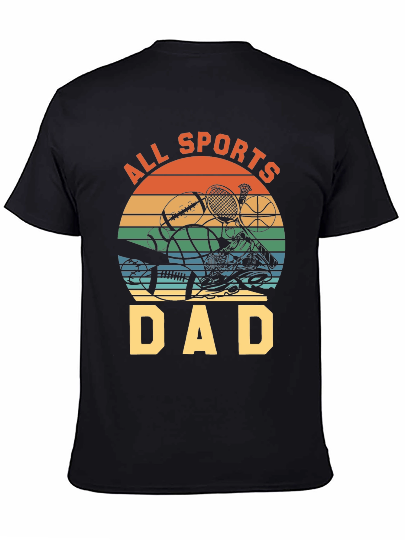 All Sports Dad Graphic T-Shirt