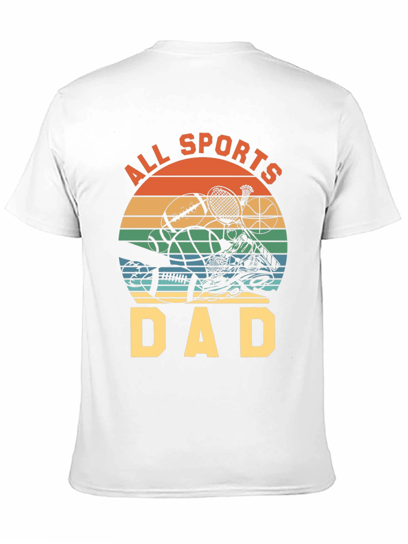 All Sports Dad Graphic T-Shirt