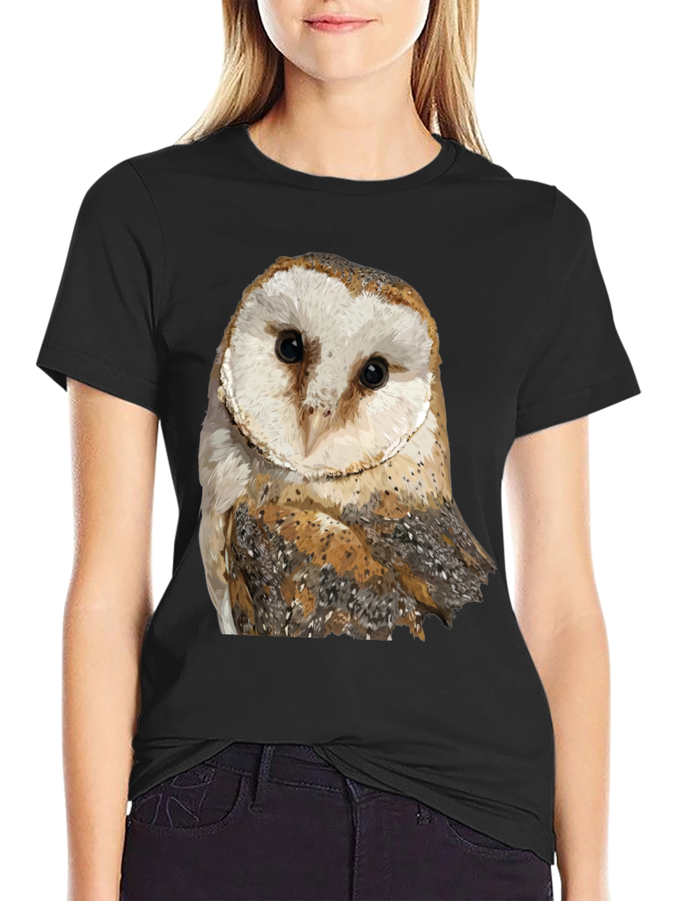Owl Graphic Tee - Unique Bird Lover Gift