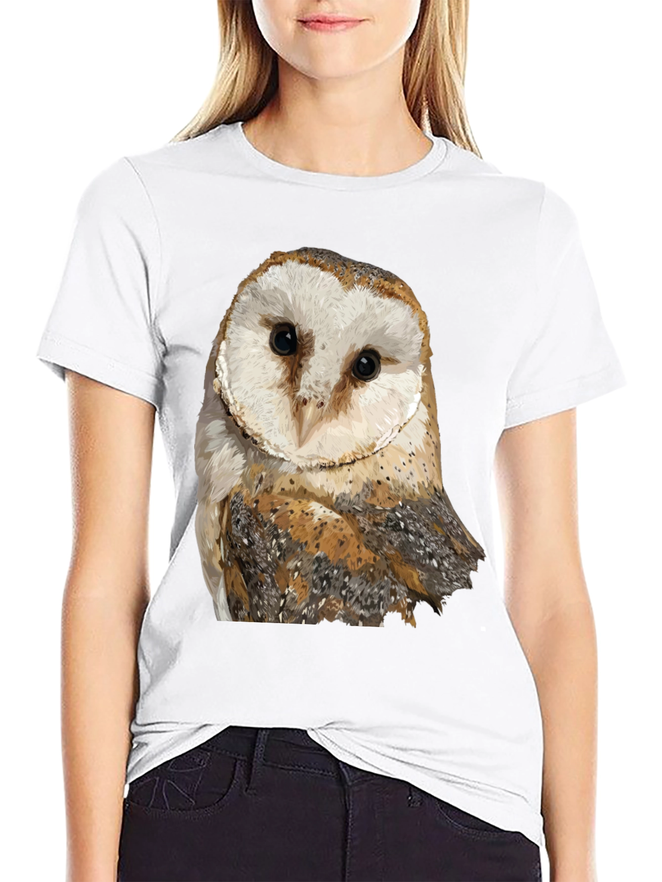 Owl Graphic Tee - Unique Bird Lover Gift