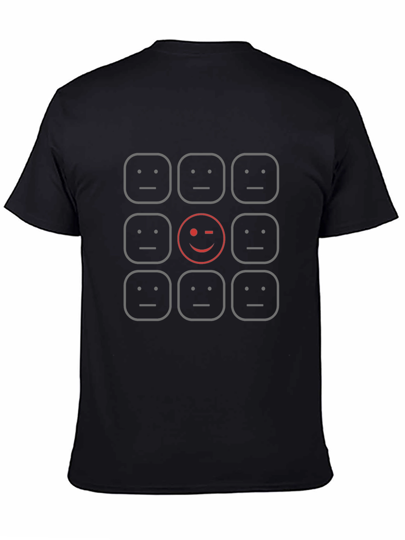 Unique Winking Face T-Shirt - Soft & Stylish