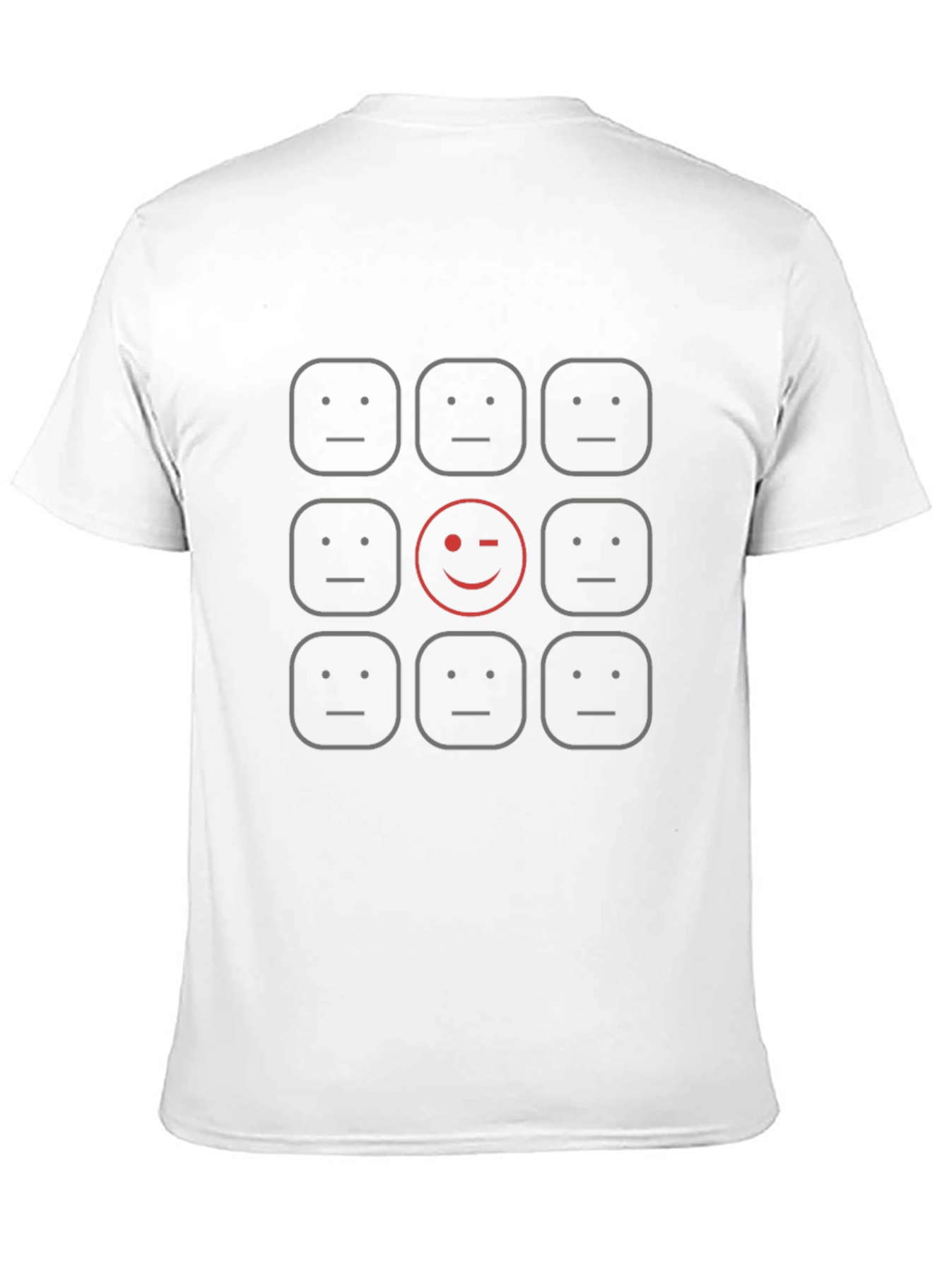 Unique Winking Face T-Shirt - Soft & Stylish