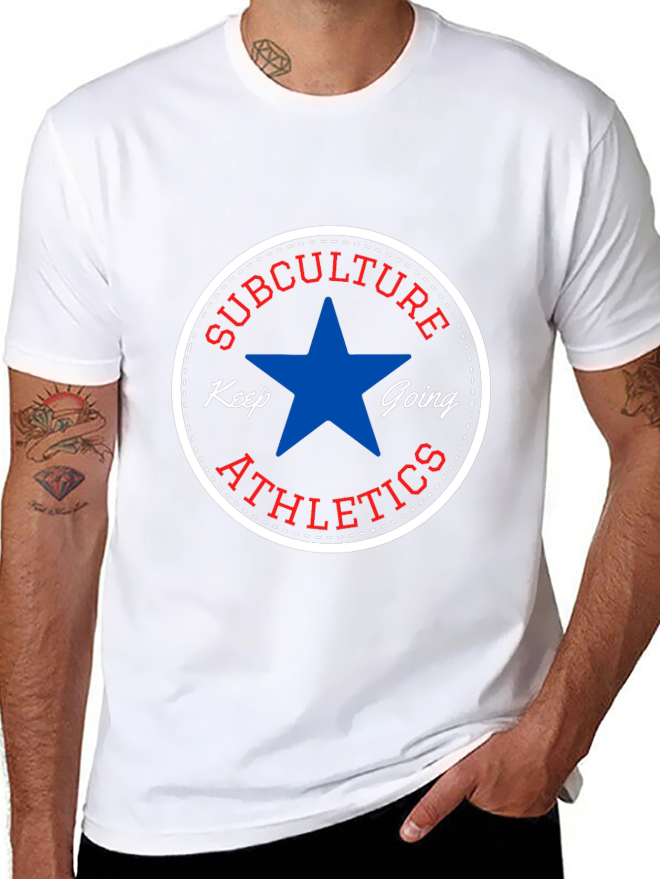 Subculture Athletics T-Shirt - Keep Going