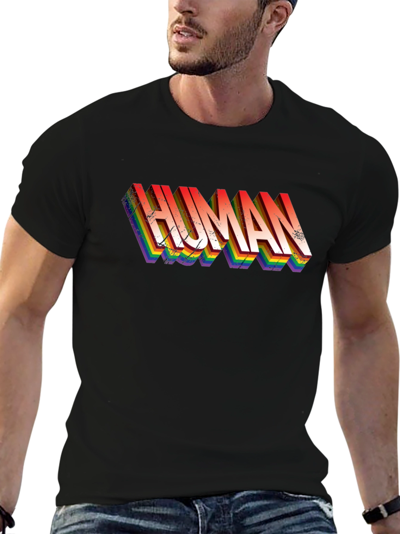 Human Pride Graphic T-Shirt