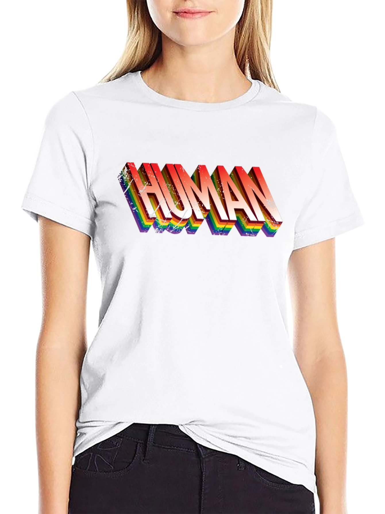 Human Pride Graphic T-Shirt