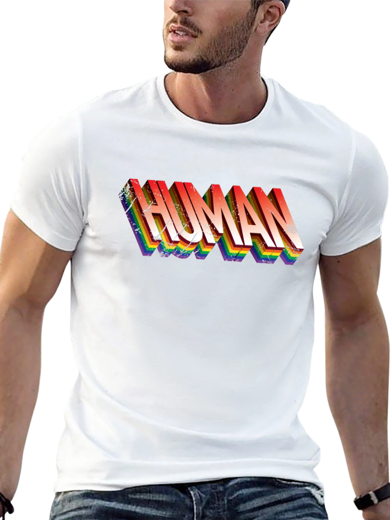 Human Pride Graphic T-Shirt