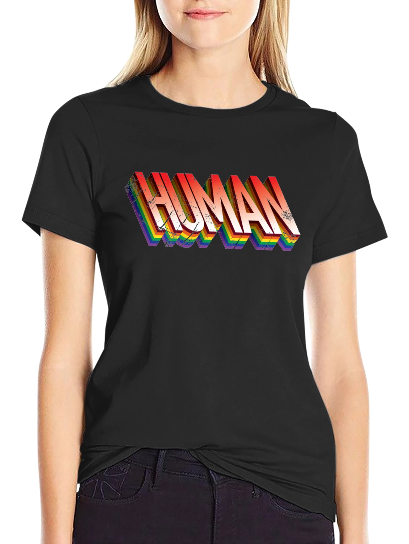 Human Pride Graphic T-Shirt