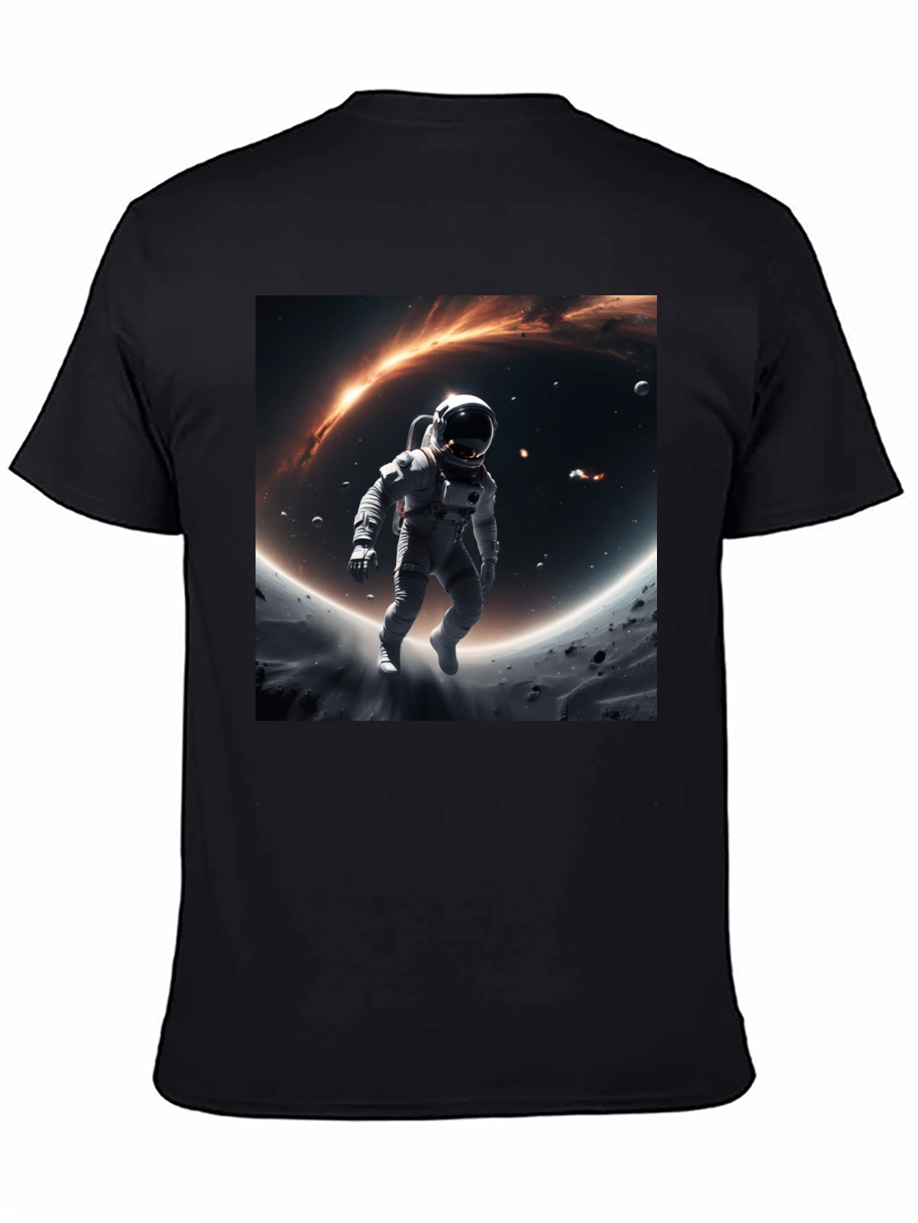 Astronaut Galaxy Graphic T-Shirt