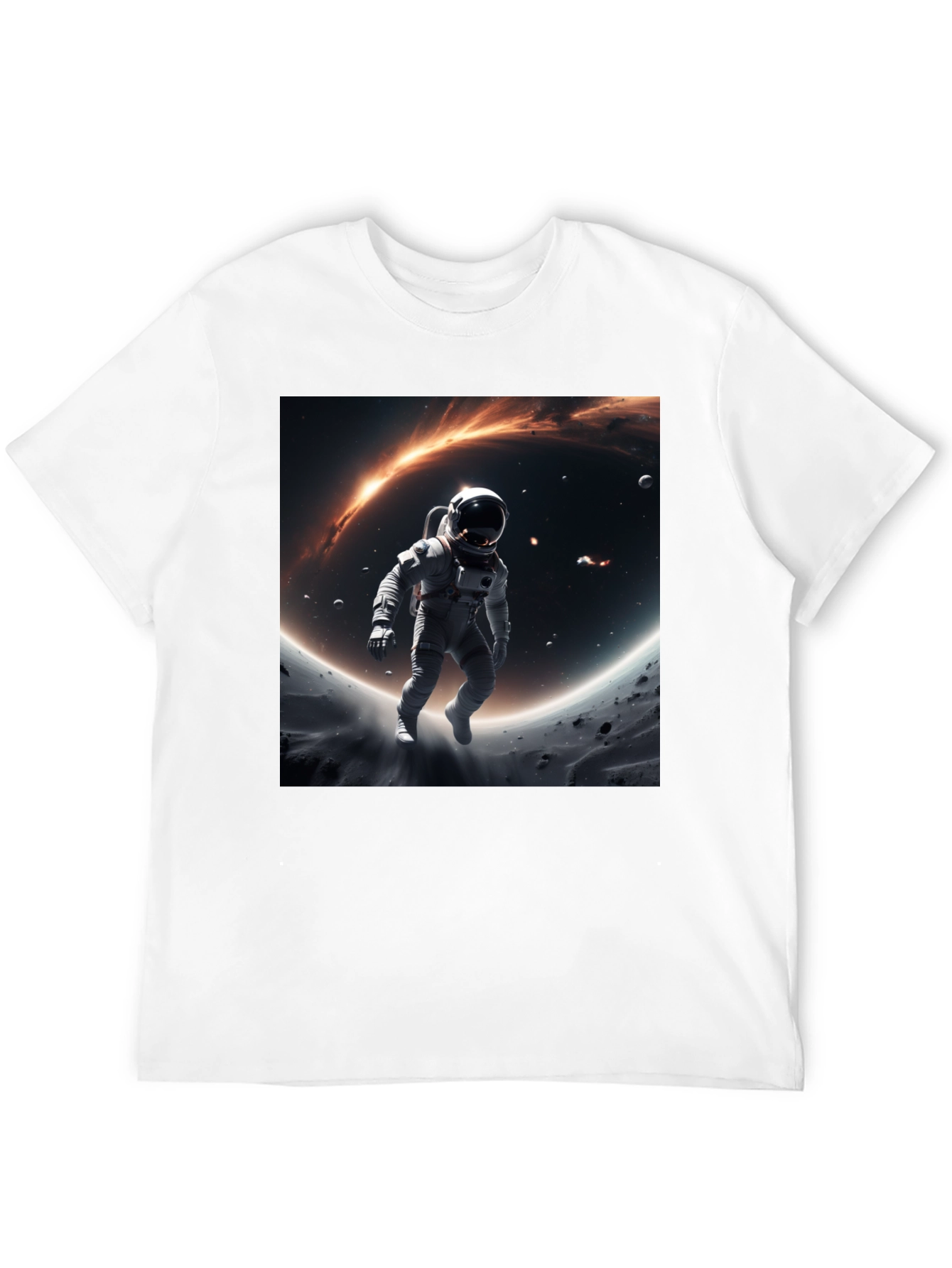 Astronaut Galaxy Graphic T-Shirt