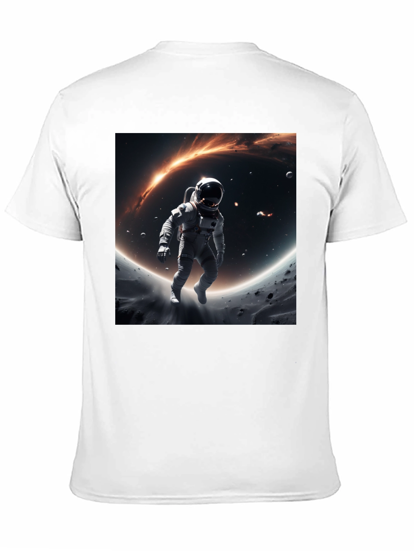 Astronaut Galaxy Graphic T-Shirt