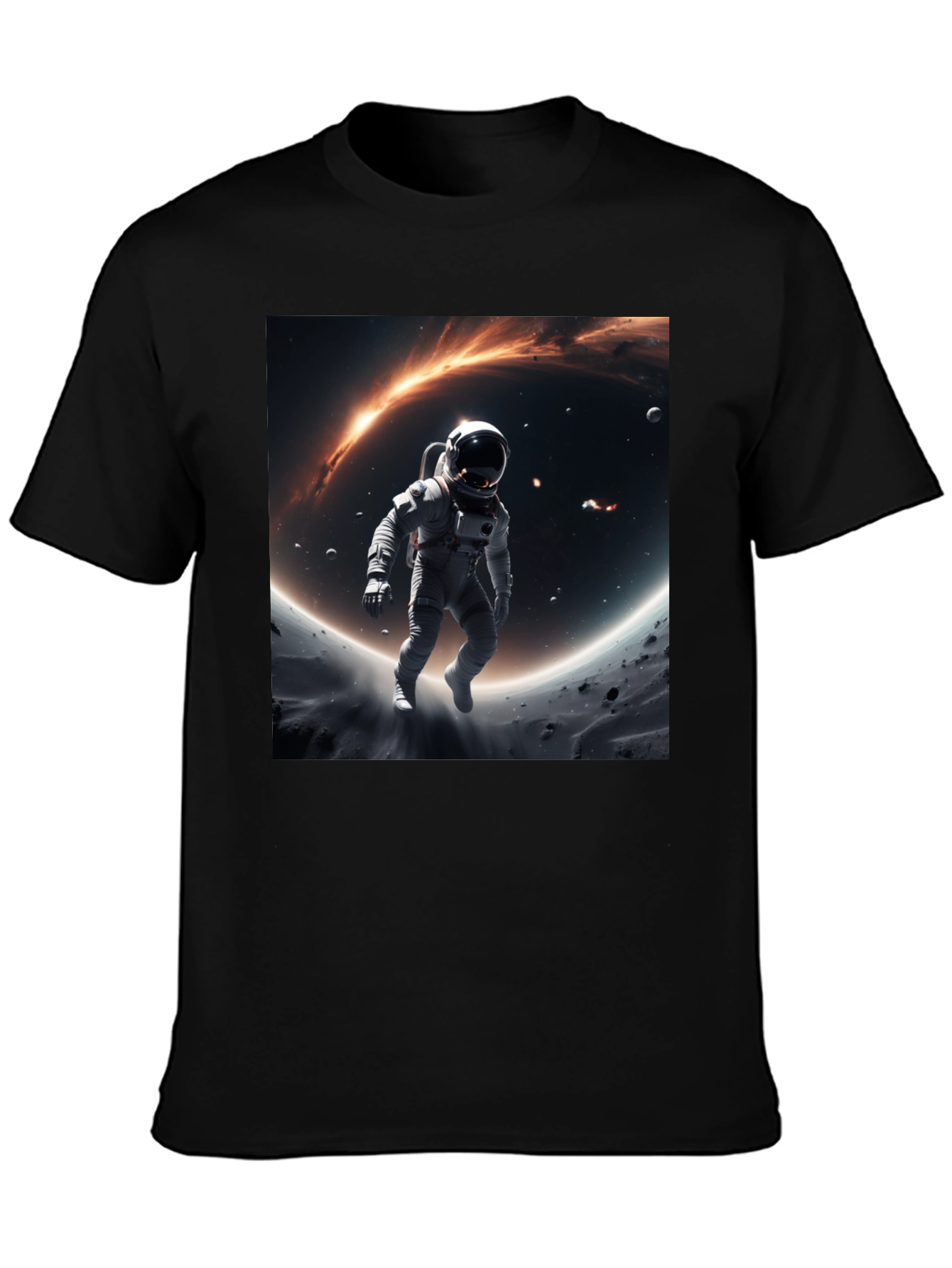 Astronaut Galaxy Graphic T-Shirt