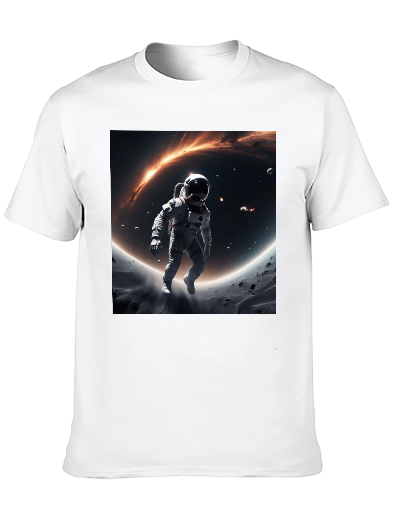 Astronaut Galaxy Graphic T-Shirt