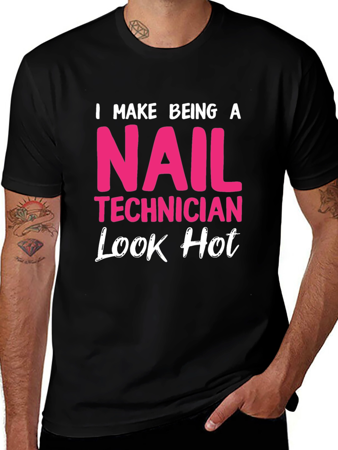 Nail Technician Hot Look T-Shirt