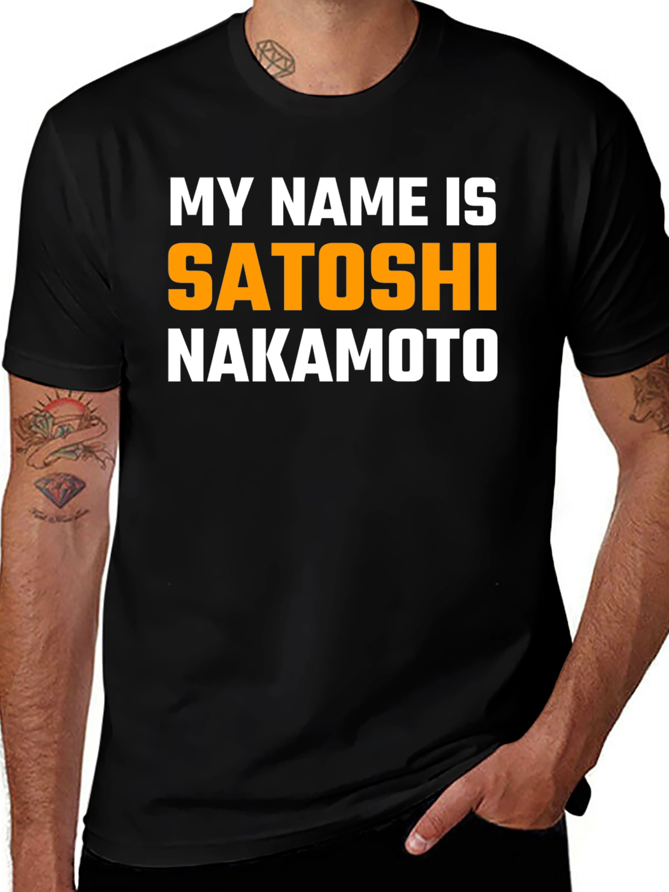 My Name is Satoshi Nakamoto T-Shirt