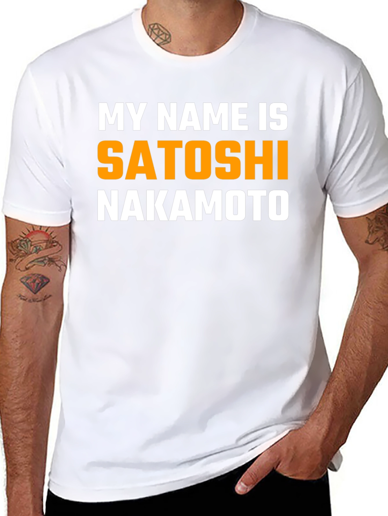 My Name is Satoshi Nakamoto T-Shirt