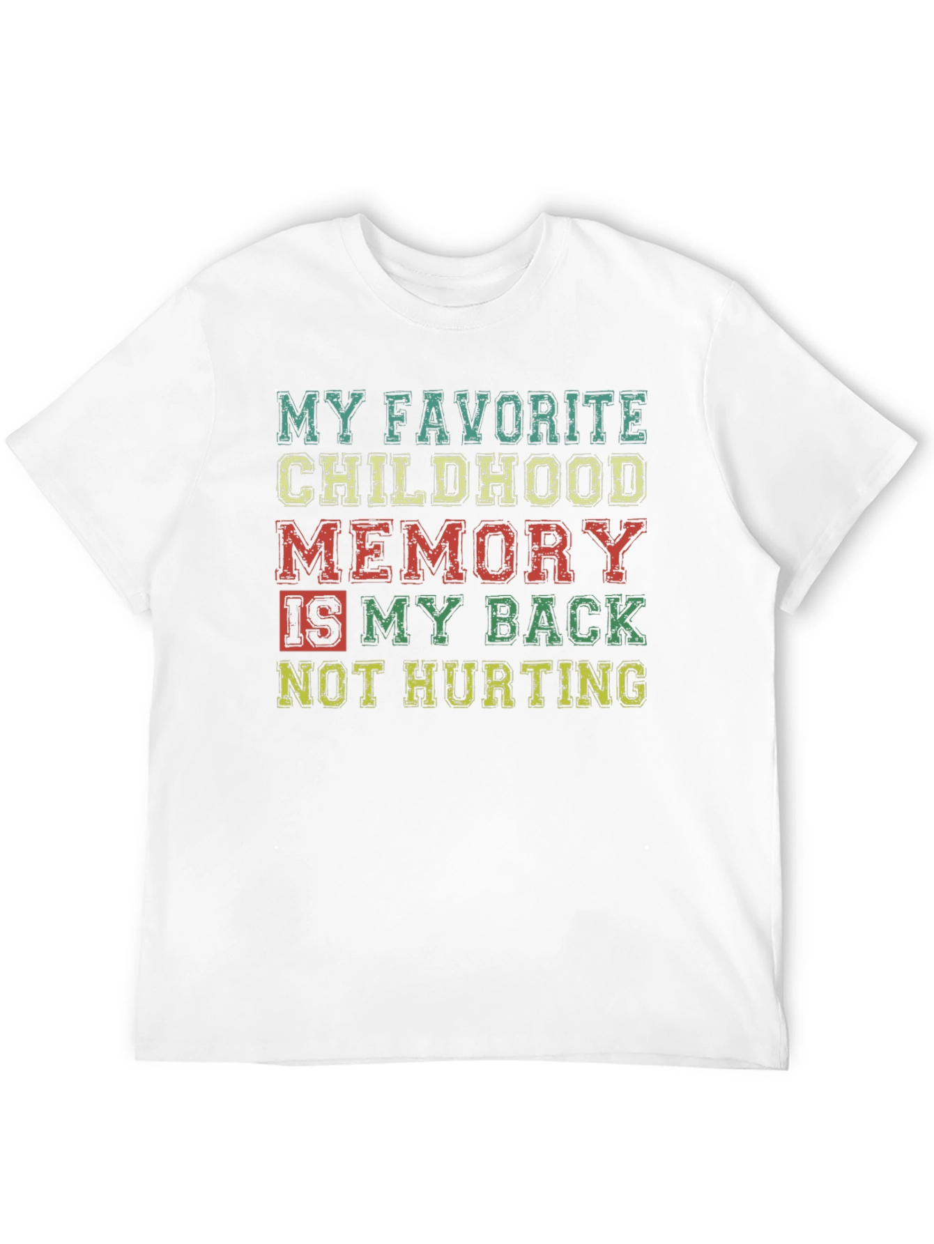 Funny Back Pain T-Shirt