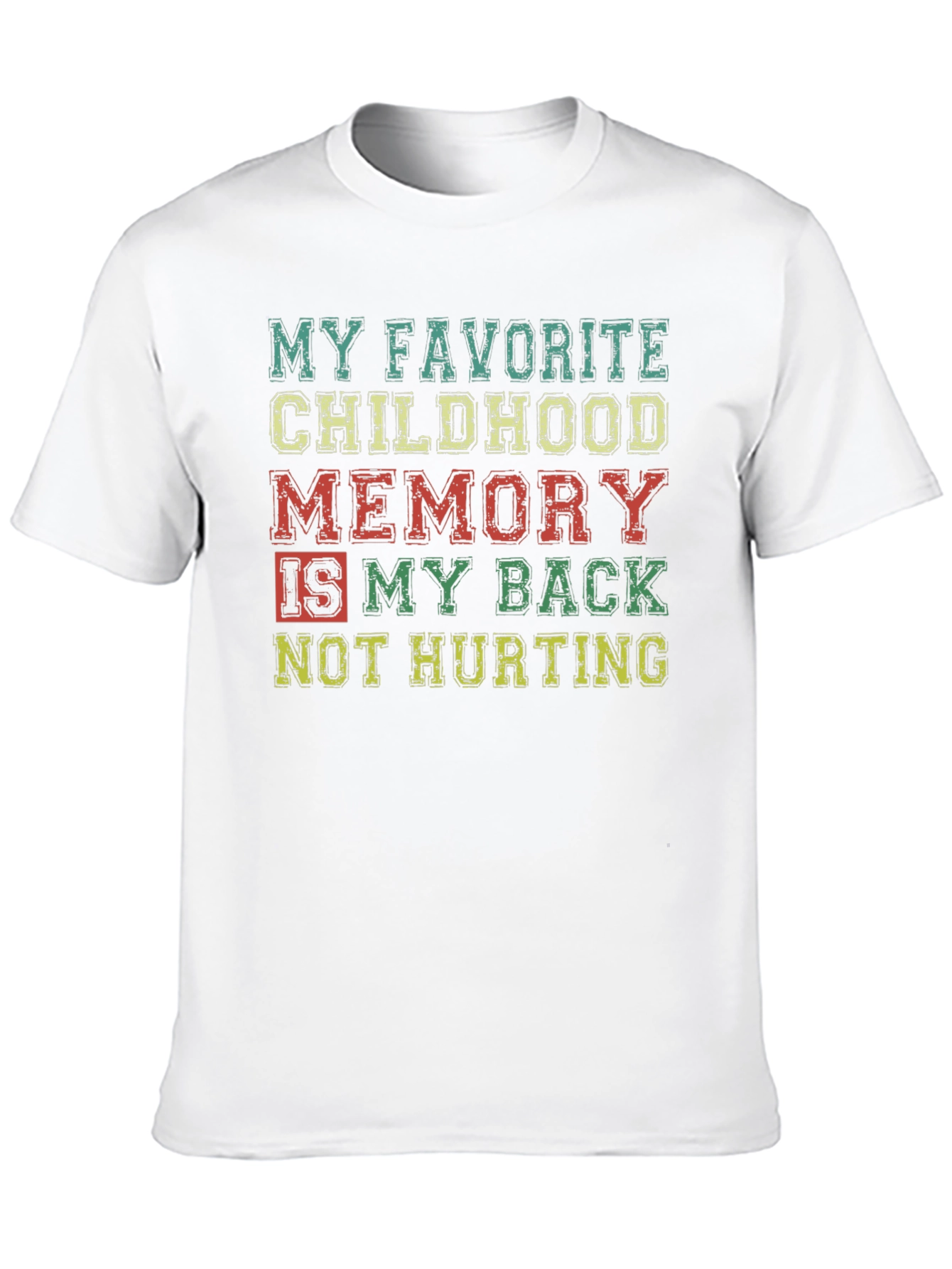 Funny Back Pain T-Shirt