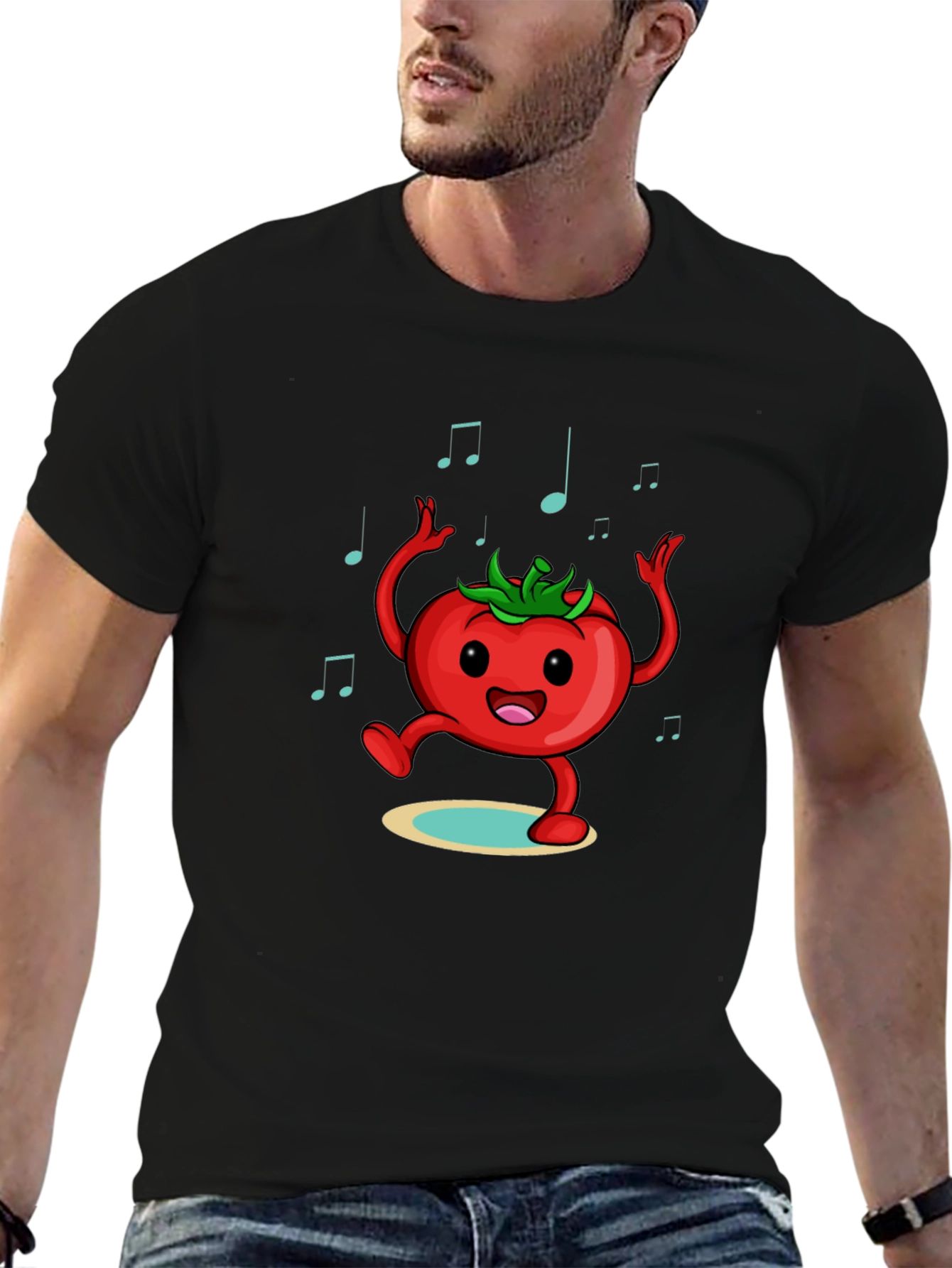Dancing Tomato Graphic Tee