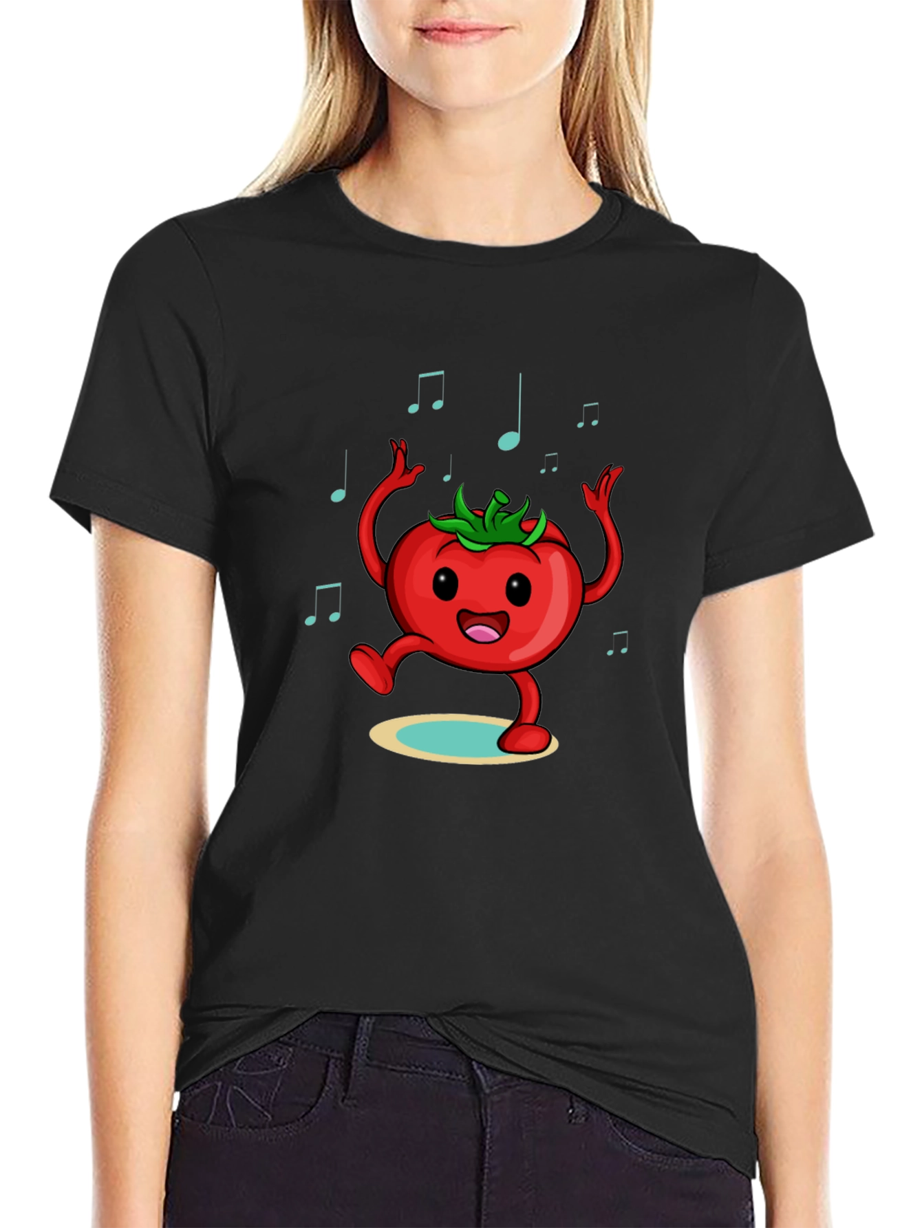 Dancing Tomato Graphic Tee