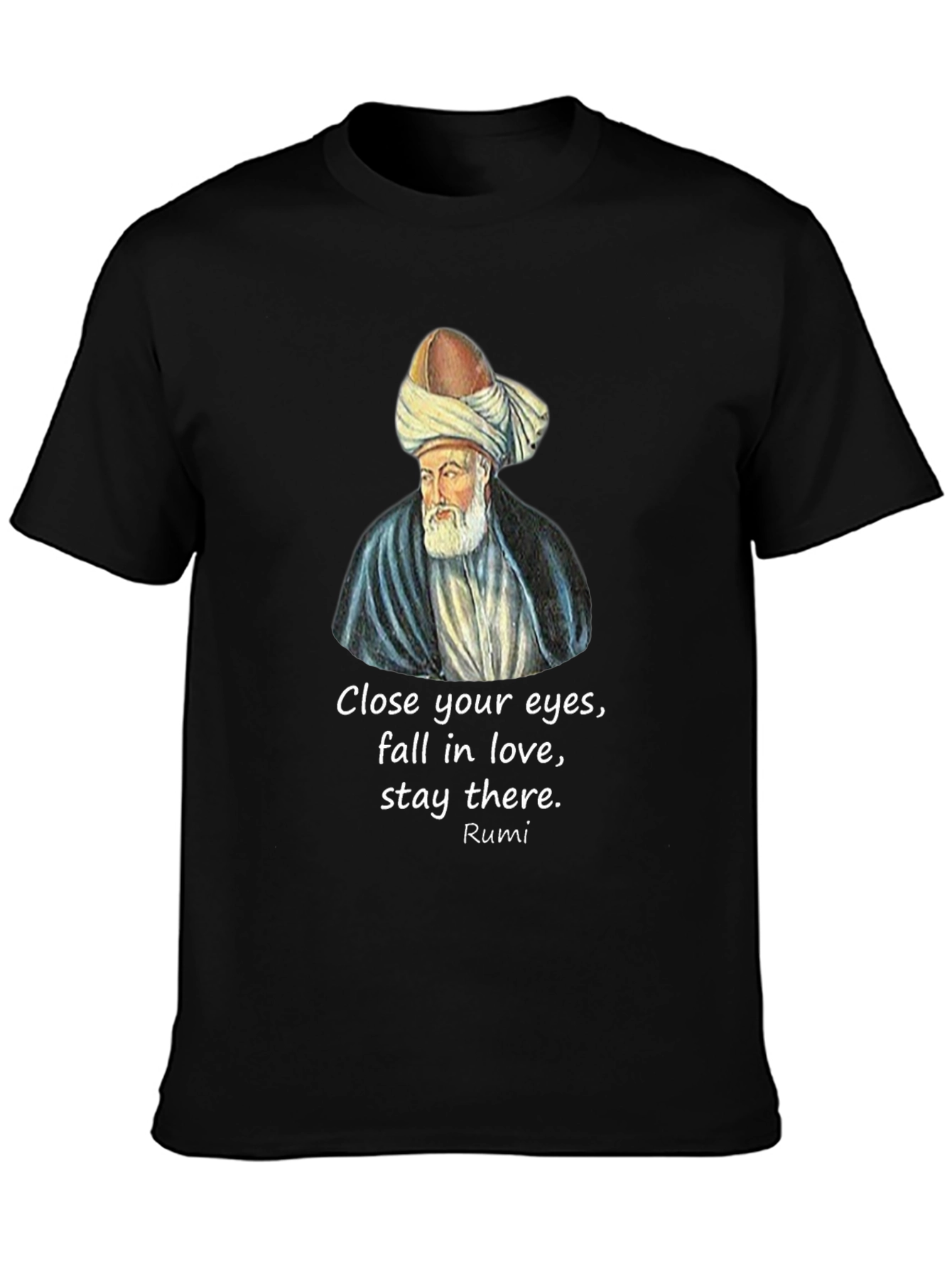 Rumi Quote Graphic T-Shirt