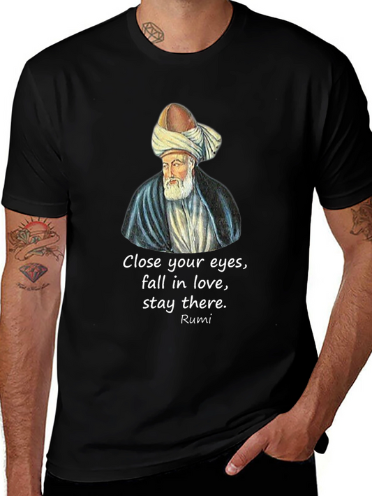 Rumi Quote Graphic T-Shirt
