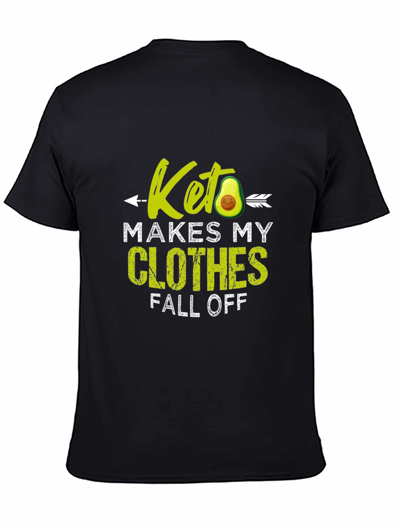 Keto Diet T-Shirt - Funny Avocado Design