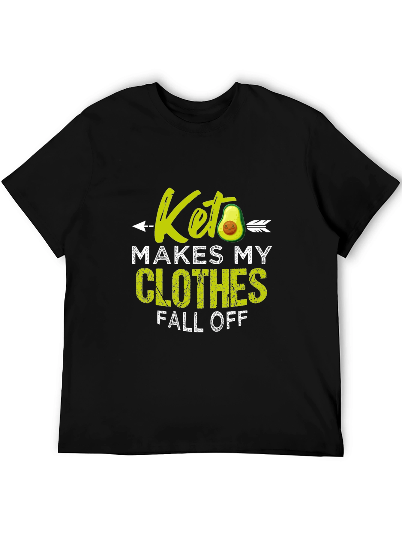 Keto Diet T-Shirt - Funny Avocado Design