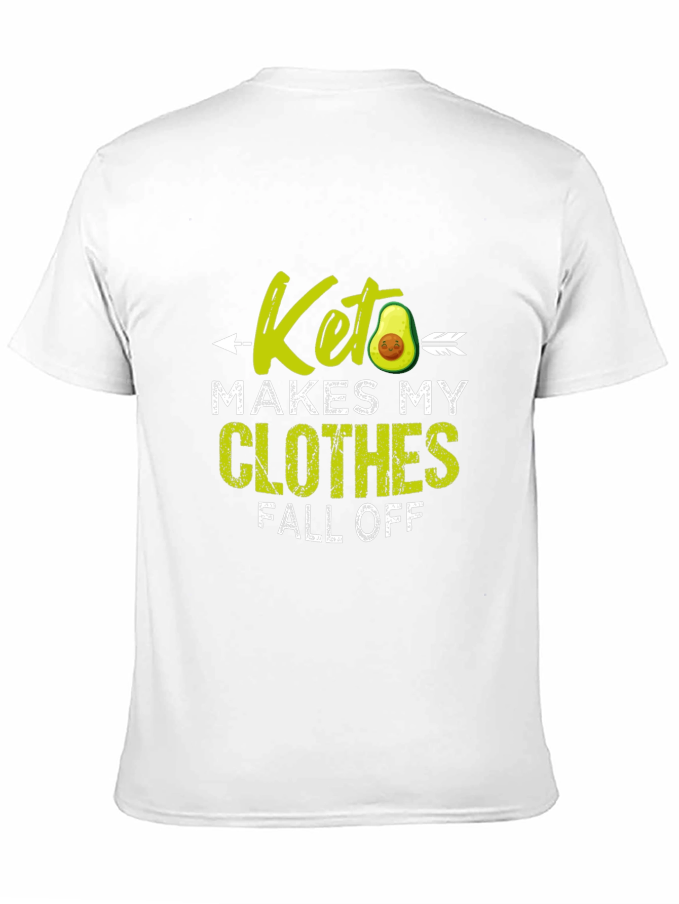Keto Diet T-Shirt - Funny Avocado Design