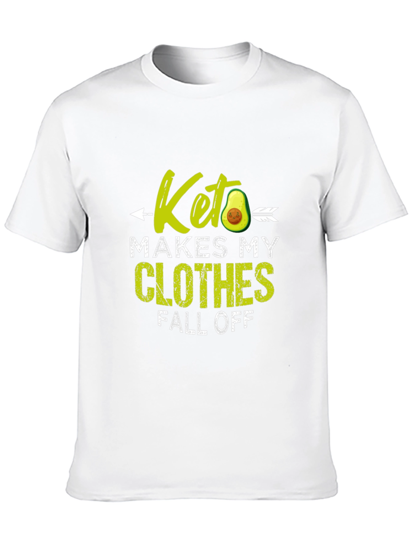 Keto Diet T-Shirt - Funny Avocado Design
