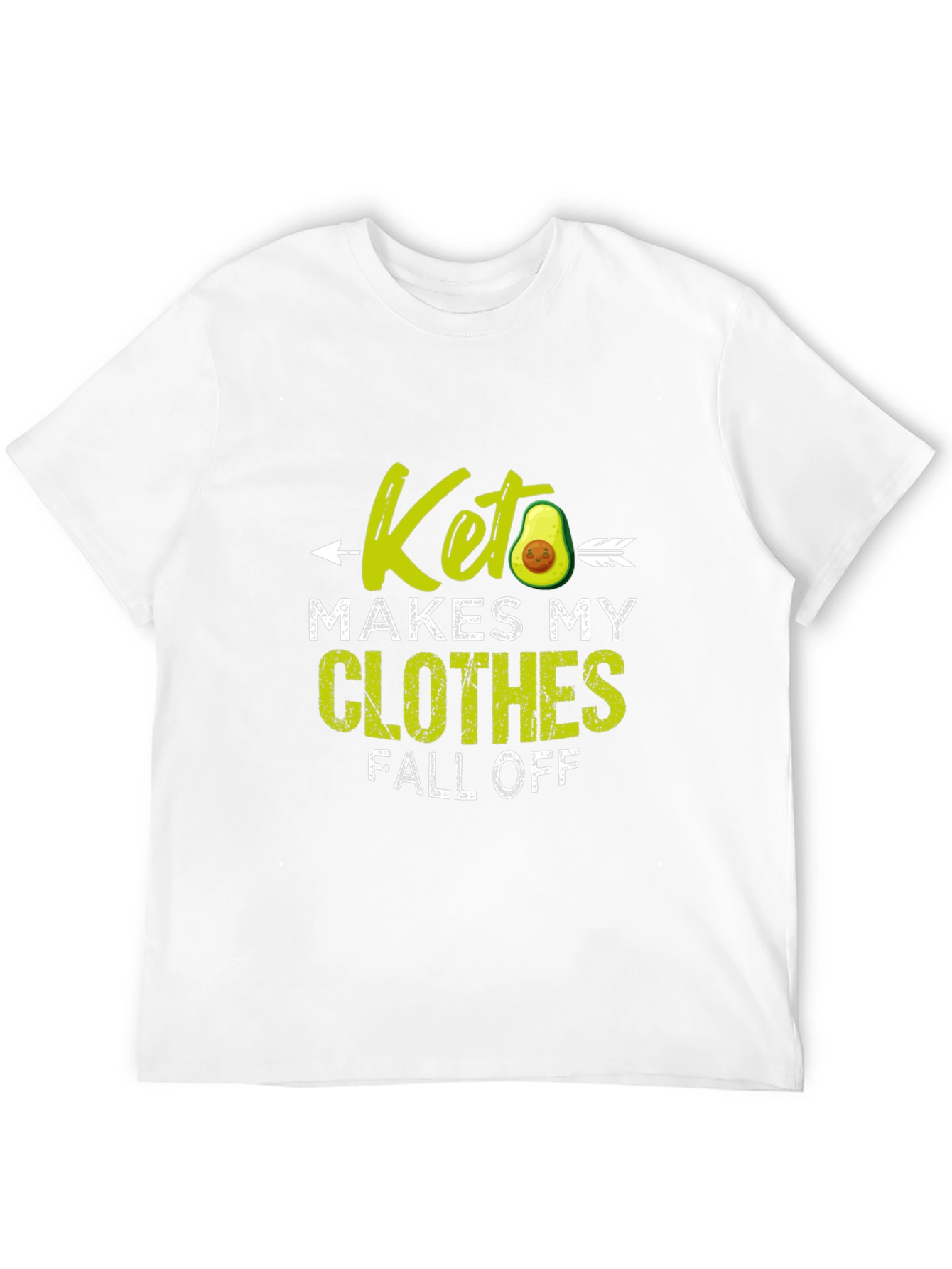 Keto Diet T-Shirt - Funny Avocado Design