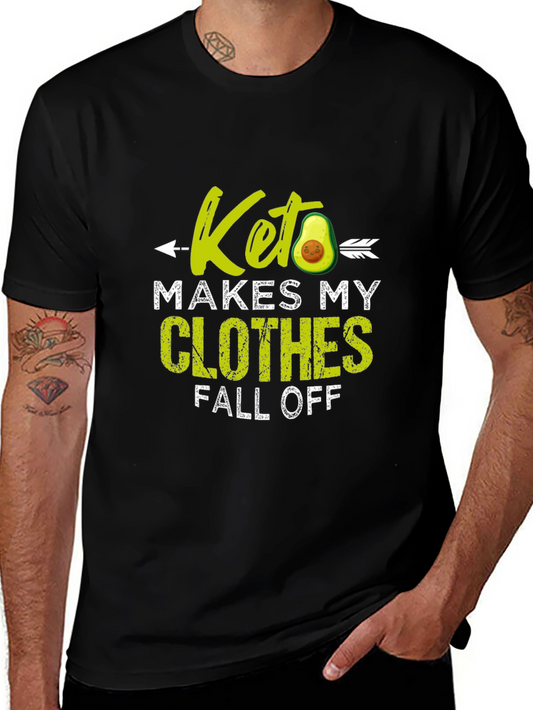 Keto Diet T-Shirt - Funny Avocado Design