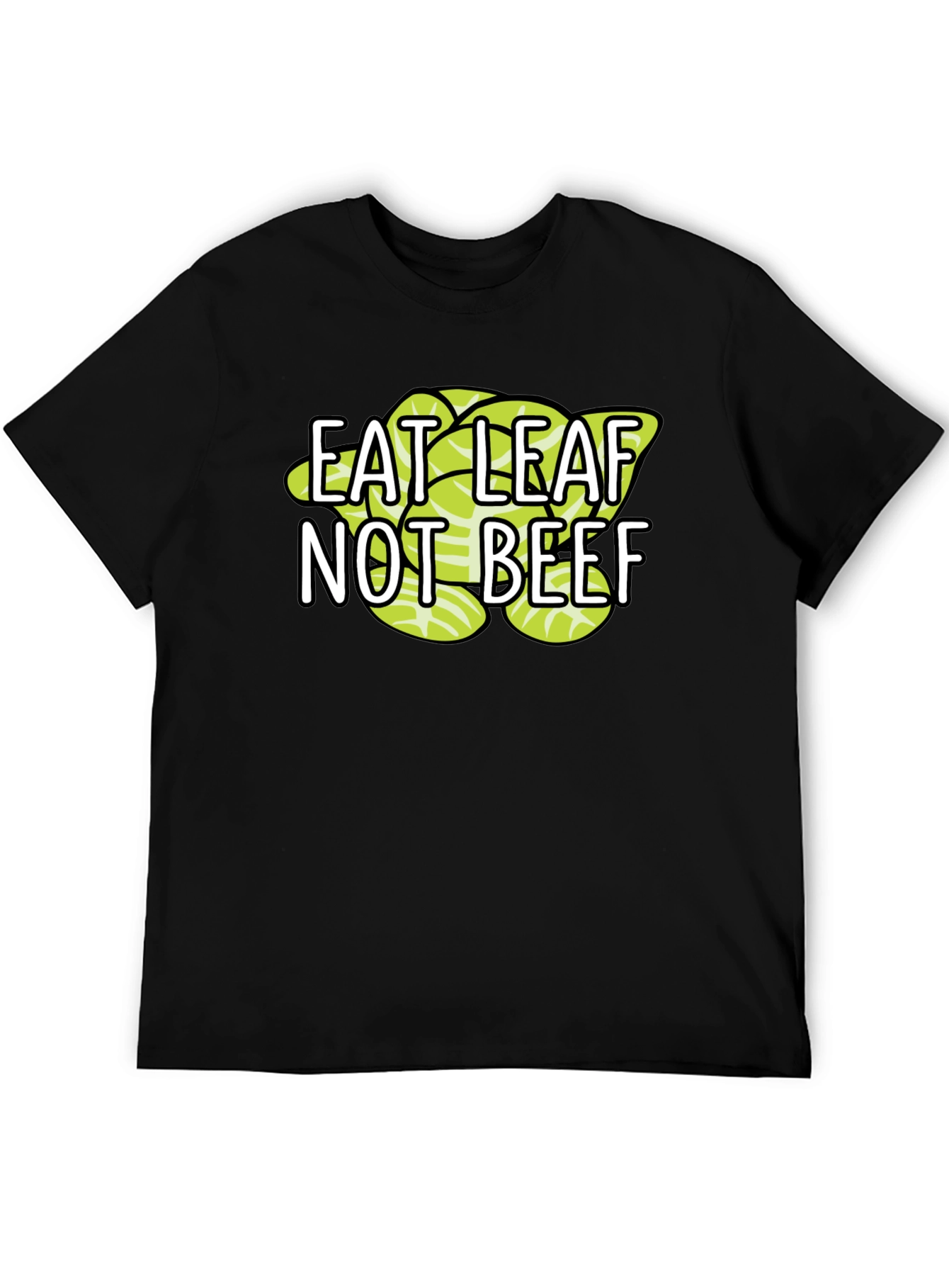 Eat Leaf Not Beef Vegan T-Shirt
