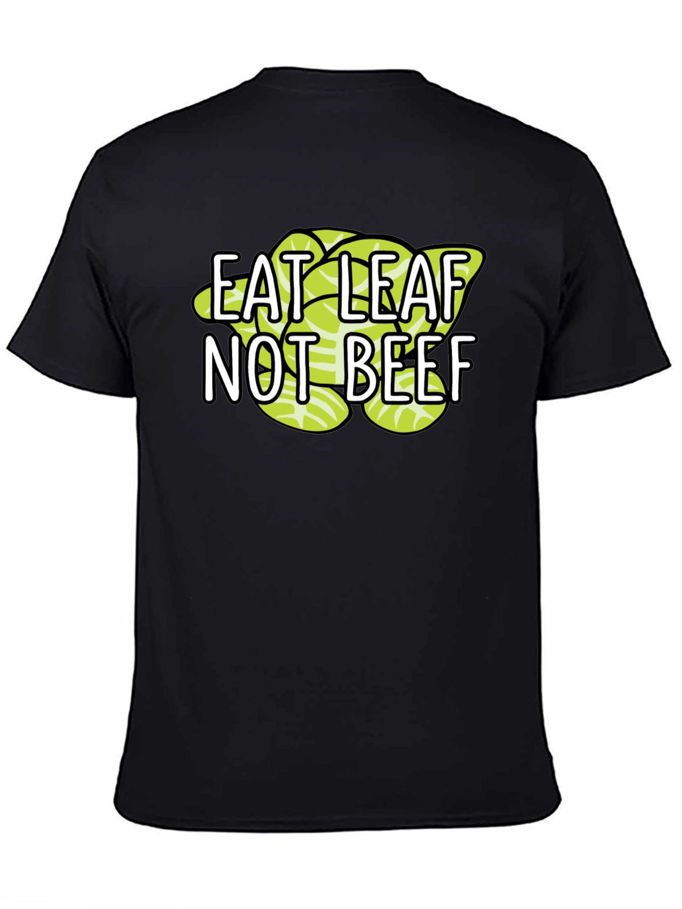 Eat Leaf Not Beef Vegan T-Shirt